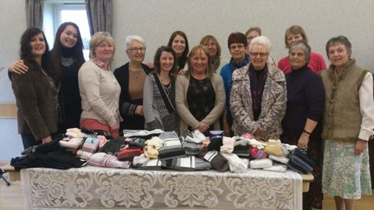 Norwich members donate clothes to Greek hospital